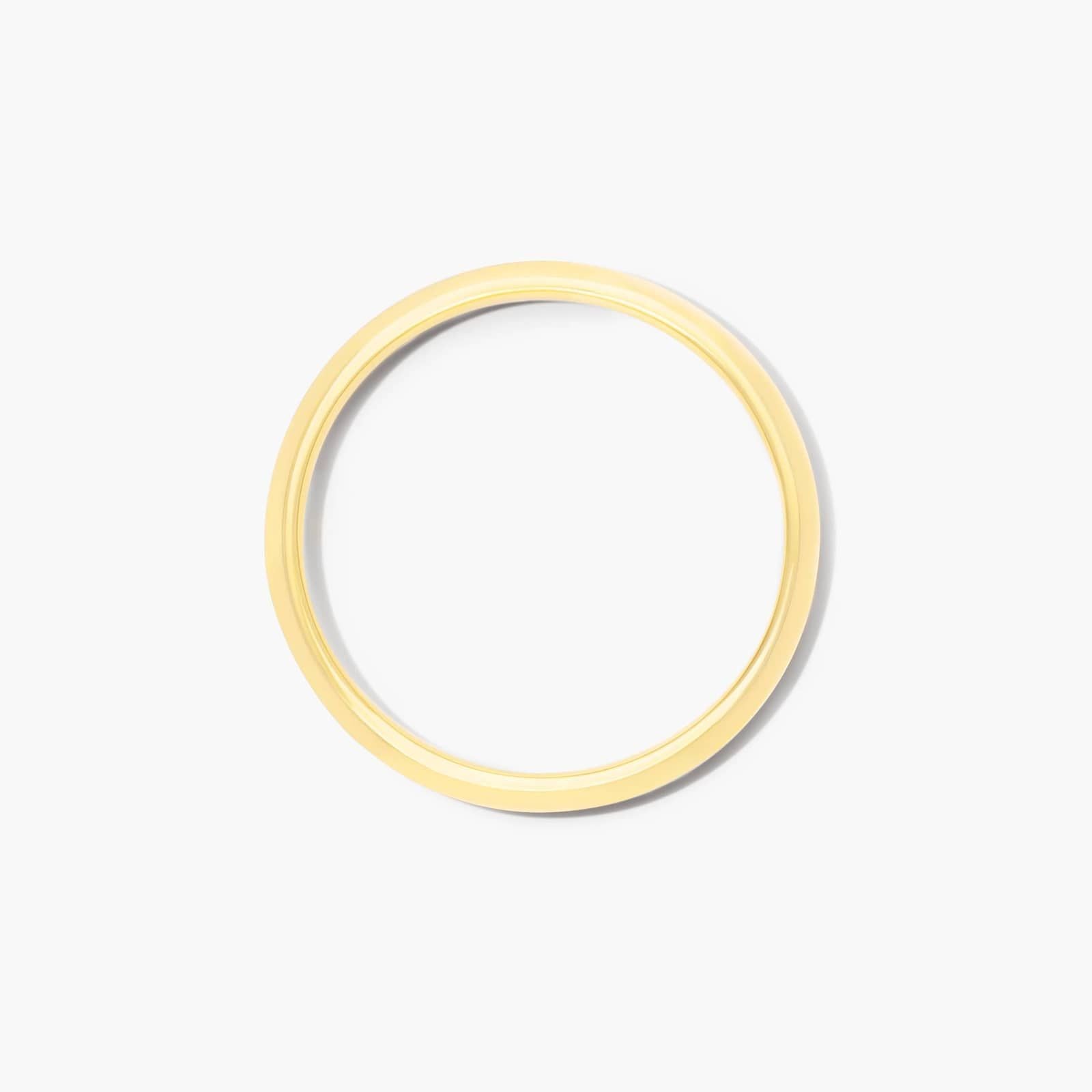 Mitaka 2.0mm Classic Wedding Band - Knife Edge